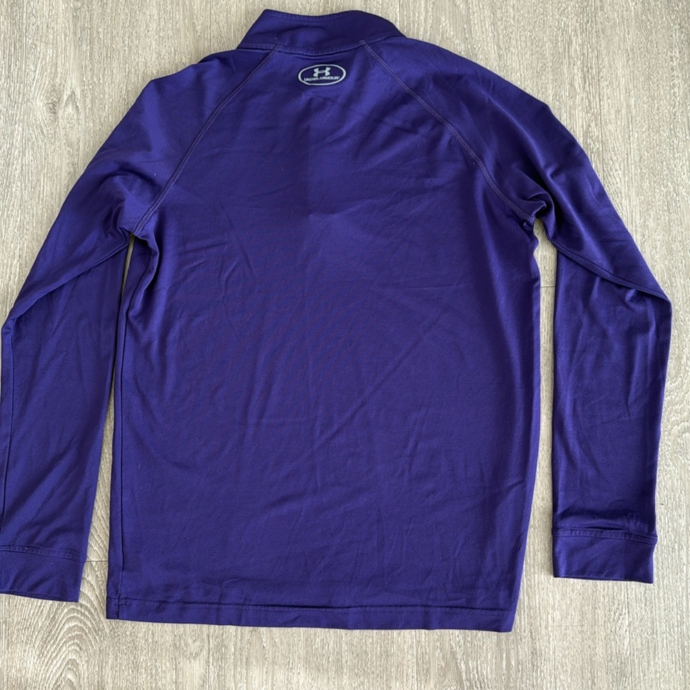 Purple Northwestern University UA Quarter-Zip Pullover Size Small - Picture 5 of 5